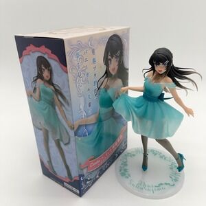 Taito Coreful Mai Sakurajima Clear Dress Ver Rascal Does Not Dream Figure NEW